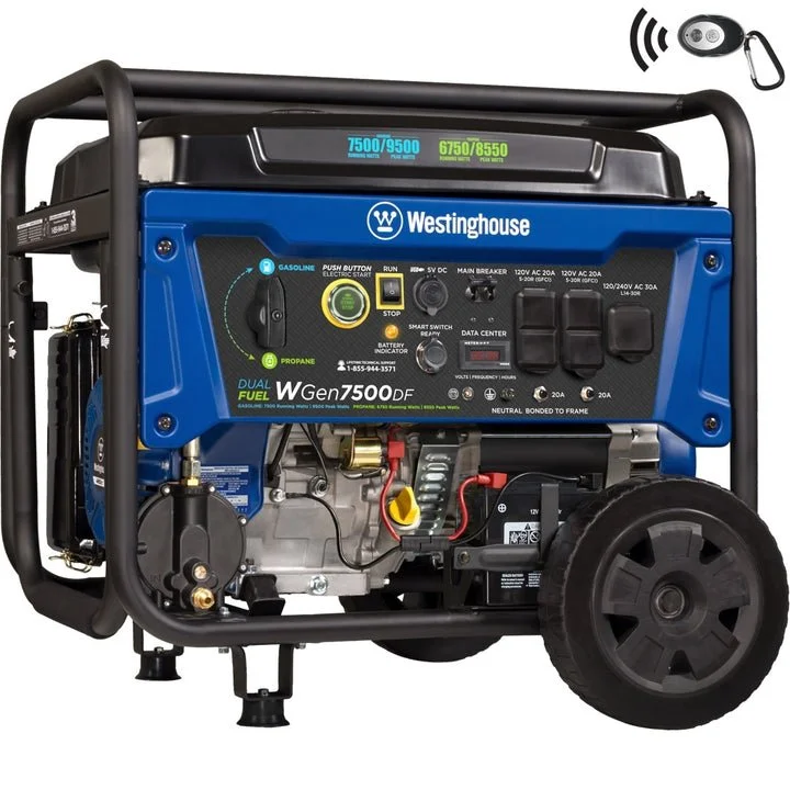 Westinghouse WGen7500DF Dual Fuel Portable Generators - Image 7
