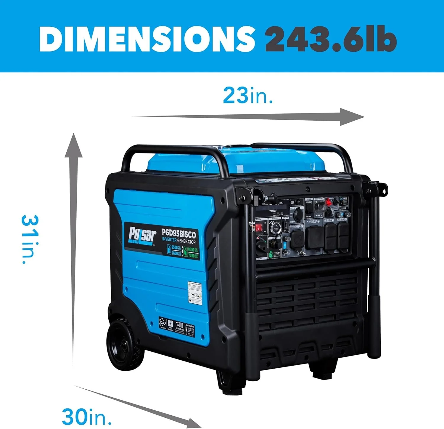 Pulsar PGD95BISCO Inverter Generators - Image 5