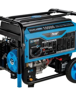 Alternative view of Pulsar 10,000 Watt Dual Fuels Portables Generator PG10000BRCO