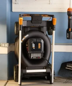 Alternative view of WORX Nitro WG760 40V 21″ Cordless Self-Propelled Lawn Mowers