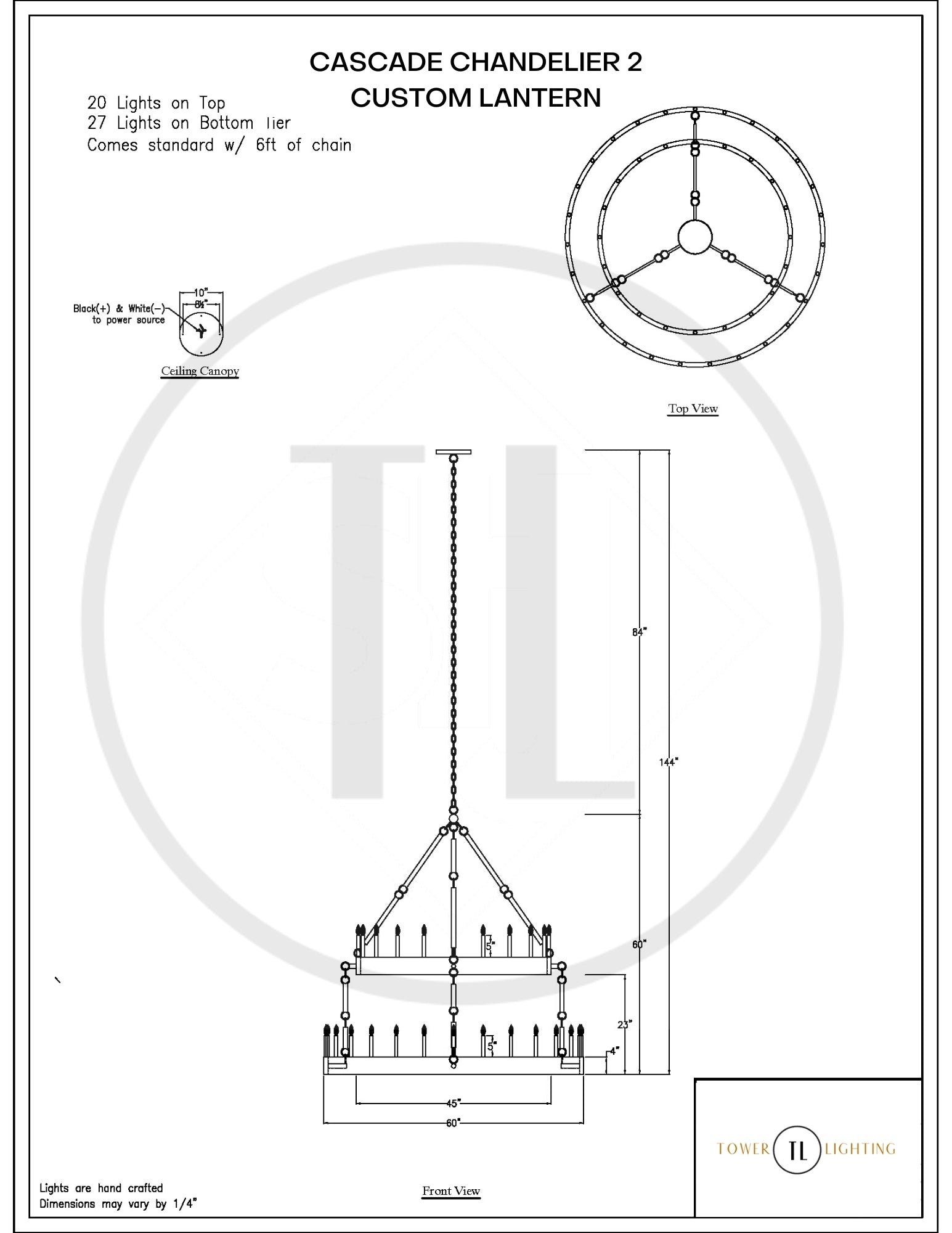 Cascade Chandelier 2 - Custom - Image 4