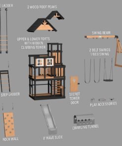 Mystic Tower Swing Set - Image 17