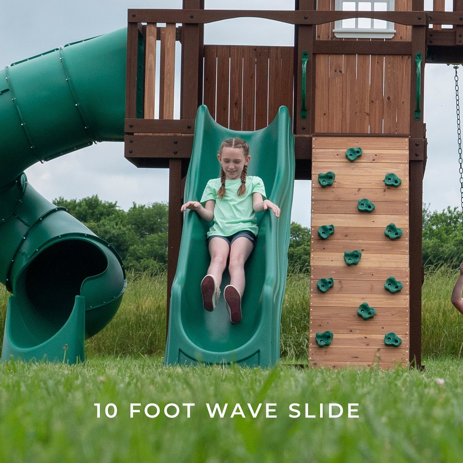 Skyfort III Swing Set - Image 7