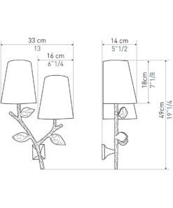 FLEUR Sconce - Image 9