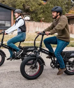 Heybike Fat Tire Mountain Electric Bikes, 1200 W, 45 Miles, 1~3 Pedal Assist, Greys - Image 6