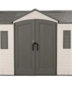Alternative view of Lifetime Legacy 15×8 Plastic Storage Shed Kit w/ Floors