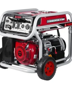 A-iPower 12000 Watt Portable Gas Powered Generator with Electric Start and Wheel Kits. - Image 4