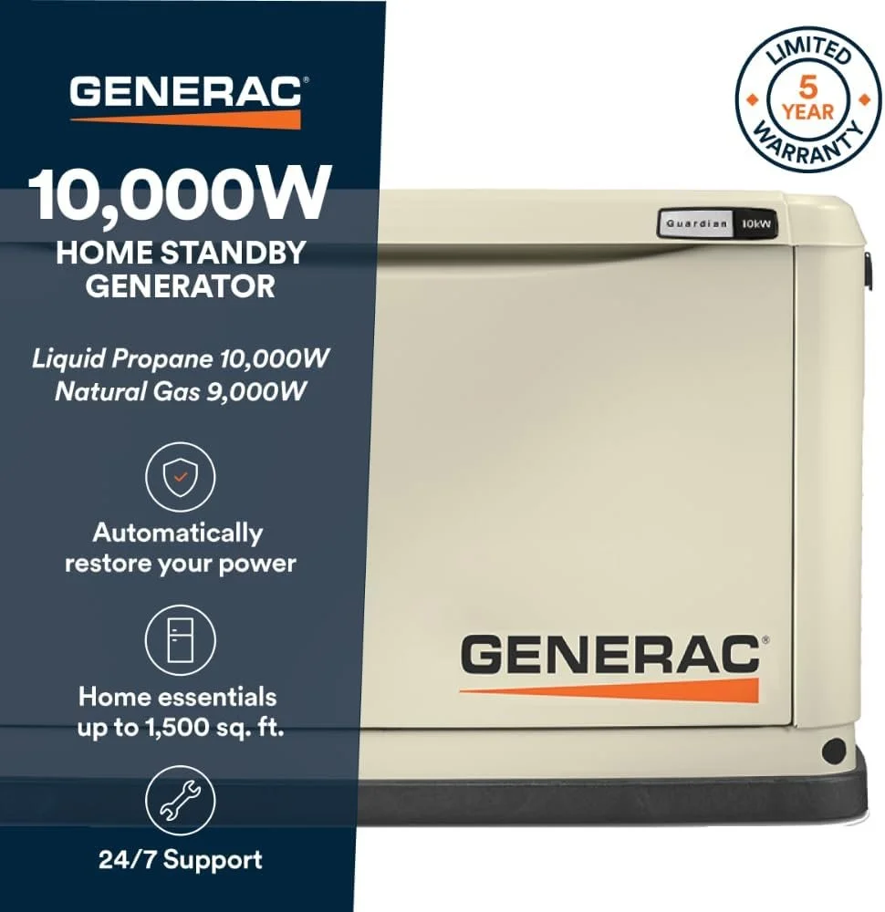 Generac Guardian 10kW Home Backup Standbys Generators 7172 - Image 5