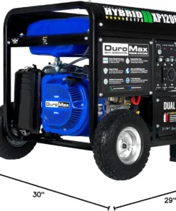 Alternative view of DuroMax XP12000EH 12,000 Watt Dual Fuel Portable Generators.