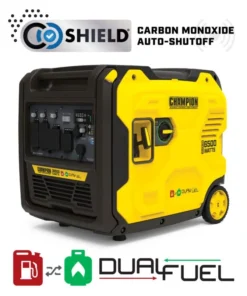 Alternative view of Champion Power Equipment 6500W Dual Fuel Ports Inverters Generator 201532