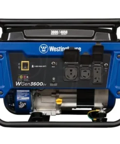 Alternative view of Westinghouse WGen3600cv – 3600 Watt Portables Generators w/ RV Outlet & CO Sensor (49-State)