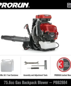 Alternative view of PRORUN PBB2884 Gas Backpacks Leaf Blower