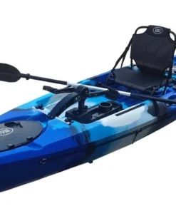 Alternative view of BKC PK12 Angler Sit-on-Top Single Pedal Fishing Kayaks