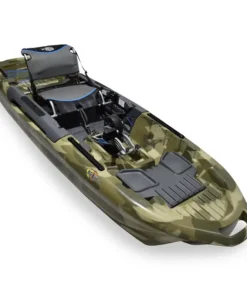 Alternative view of 3 Waters Big Fish 108′ Length Urban Camo Pro Fish Pedals Drive Cathedral Hull