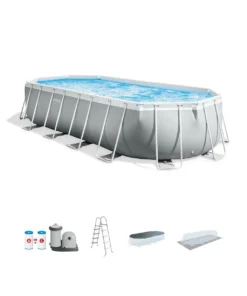 Prism Frame™ 20′ x 10′ x 48″ Oval Above Ground Pool Sets
