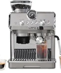 Alternative view of De’Longhi La Specialista Arte Evo Espresso Machine – Compact Cold Brew Coffee Maker with Grinder, Milk Steam Wand/Frother & Tamping Tools – Home Barista Kit for Lattes, Cappuccinos, Iced Coffees