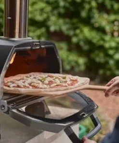 Alternative view of Ooni Karu 2 Pro Multi-Fuel Pizza Ovens – Wood and Gas Outdoor Pizza Oven with Pizza Stone & Integrated Thermometer, Pizza Oven Outdoor, Dual Fuel 16 Inch Pizza Maker, Outdoor Cooking Grill