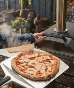 Ooni Karu 2 Pro Multi-Fuel Pizza Ovens – Wood and Gas Outdoor Pizza Oven with Pizza Stone & Integrated Thermometer, Pizza Oven Outdoor, Dual Fuel 16 Inch Pizza Maker, Outdoor Cooking Grill - Image 3
